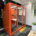 Office at Ocean Financial Centre | Product Seen: [Lull Meeting Pod - Talk & Twilight Sofa]
